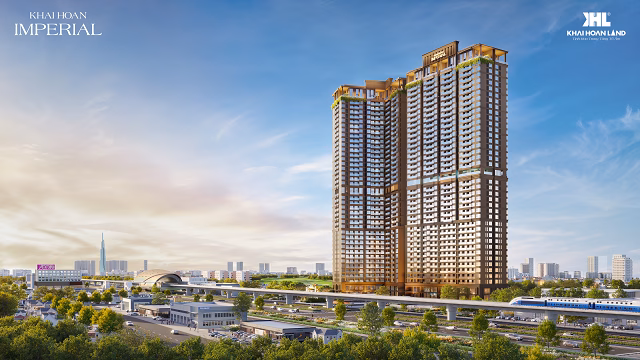 Khải Hoàn Imperial có vị trí đắc địa tại Quốc lộ 13
