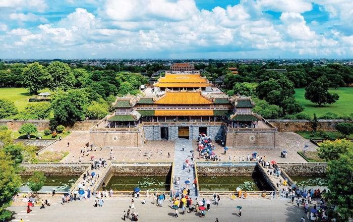 Du lịch tiếp tục là điểm sáng, đóng vai trò đầu tàu trong phát triển kinh tế - xã hội 4 tháng đầu năm 2026 của TP. Huế. Ảnh: ST